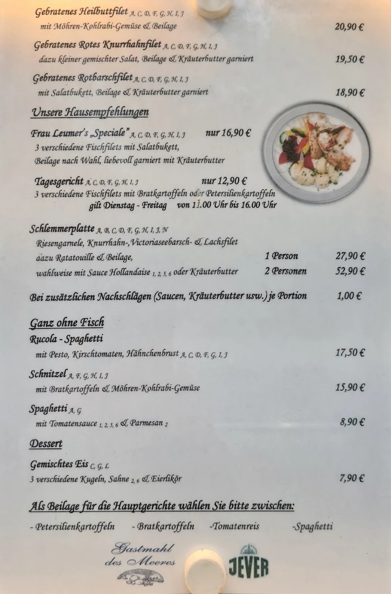 Speisekarte photo 1
