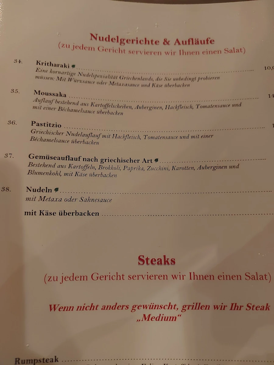 Speisekarte photo 2