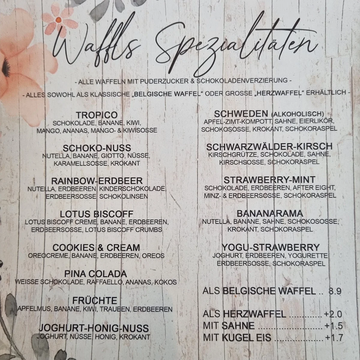 Speisekarte photo 1