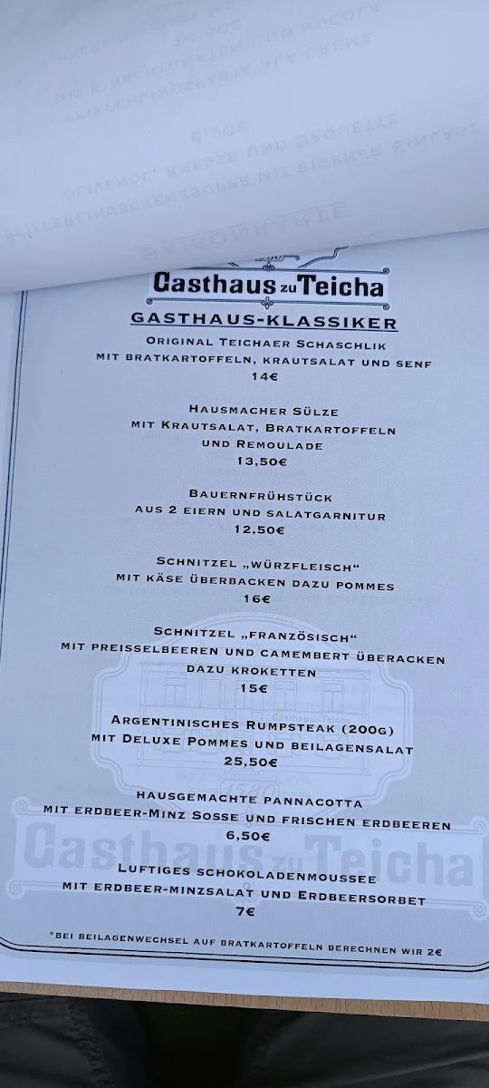Speisekarte photo 1