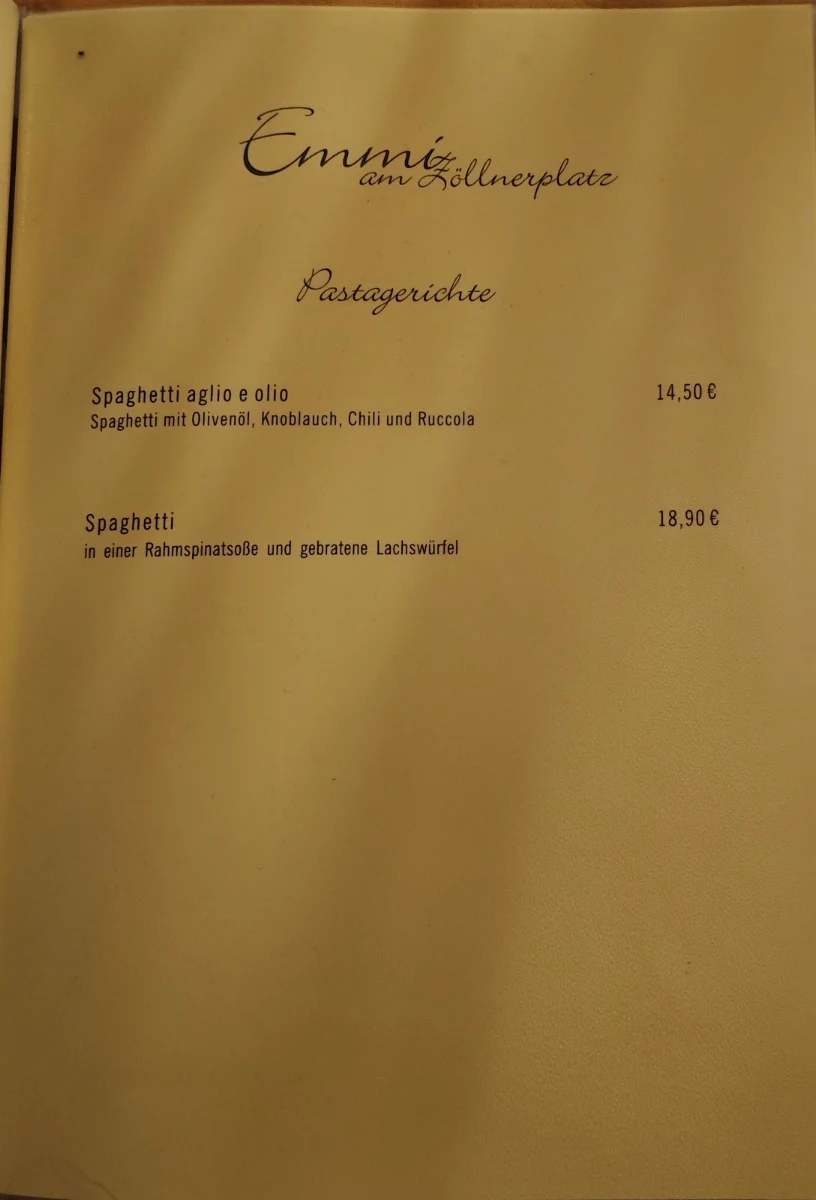 Speisekarte photo 4