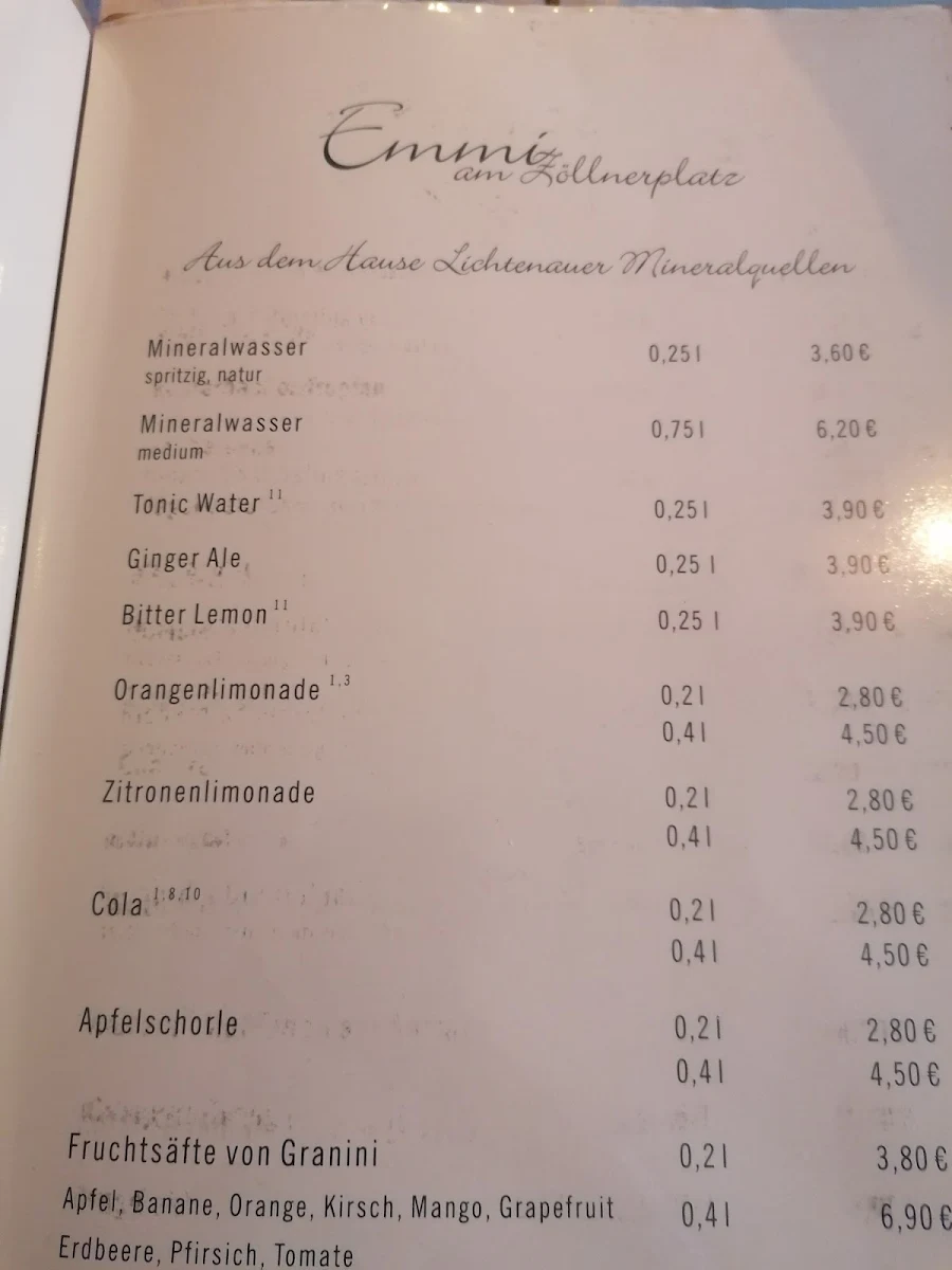 Speisekarte photo 6