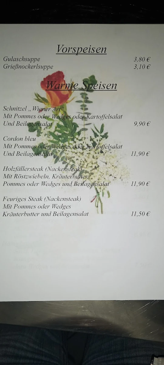 Speisekarte photo 2