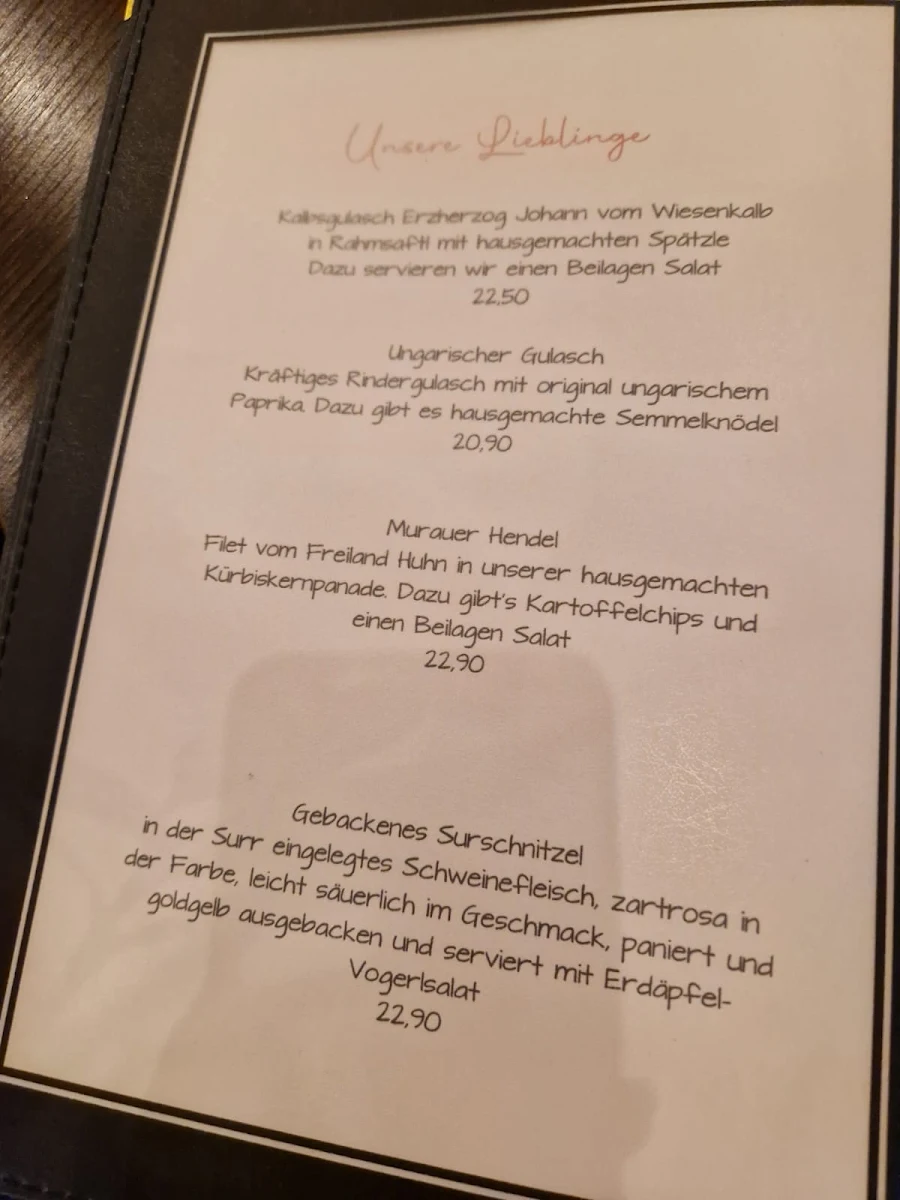 Speisekarte photo 2