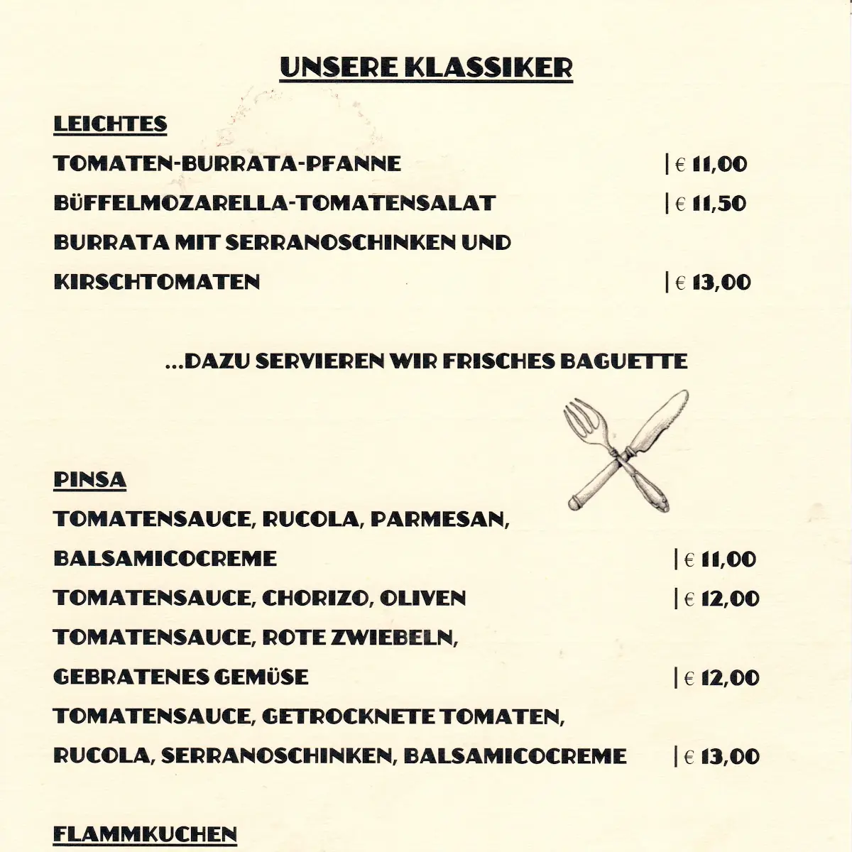Speisekarte photo 3