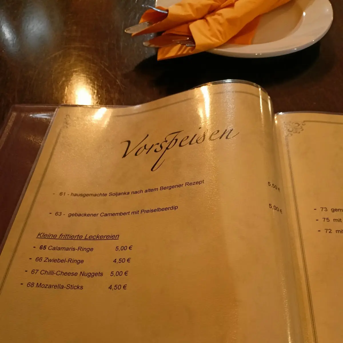 Speisekarte photo 10