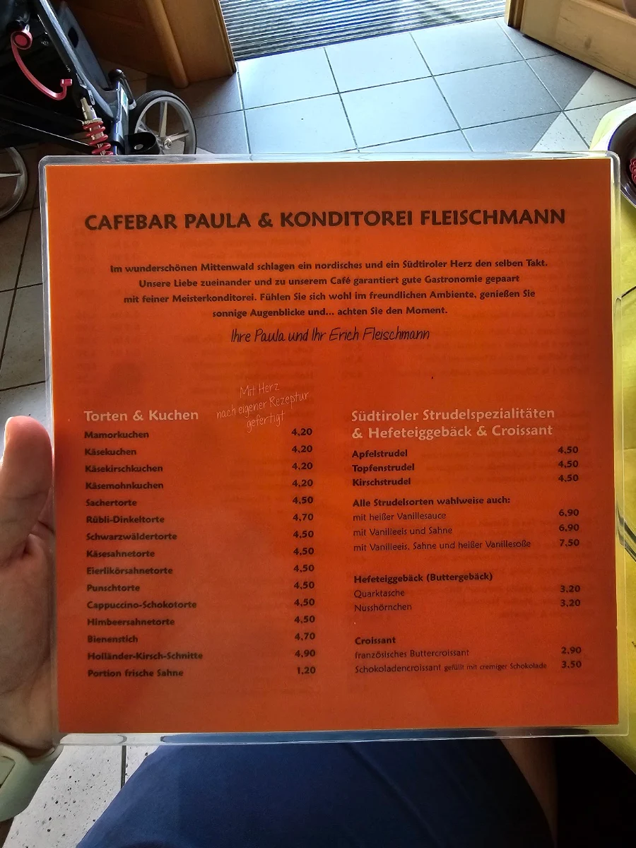 Speisekarte photo 5