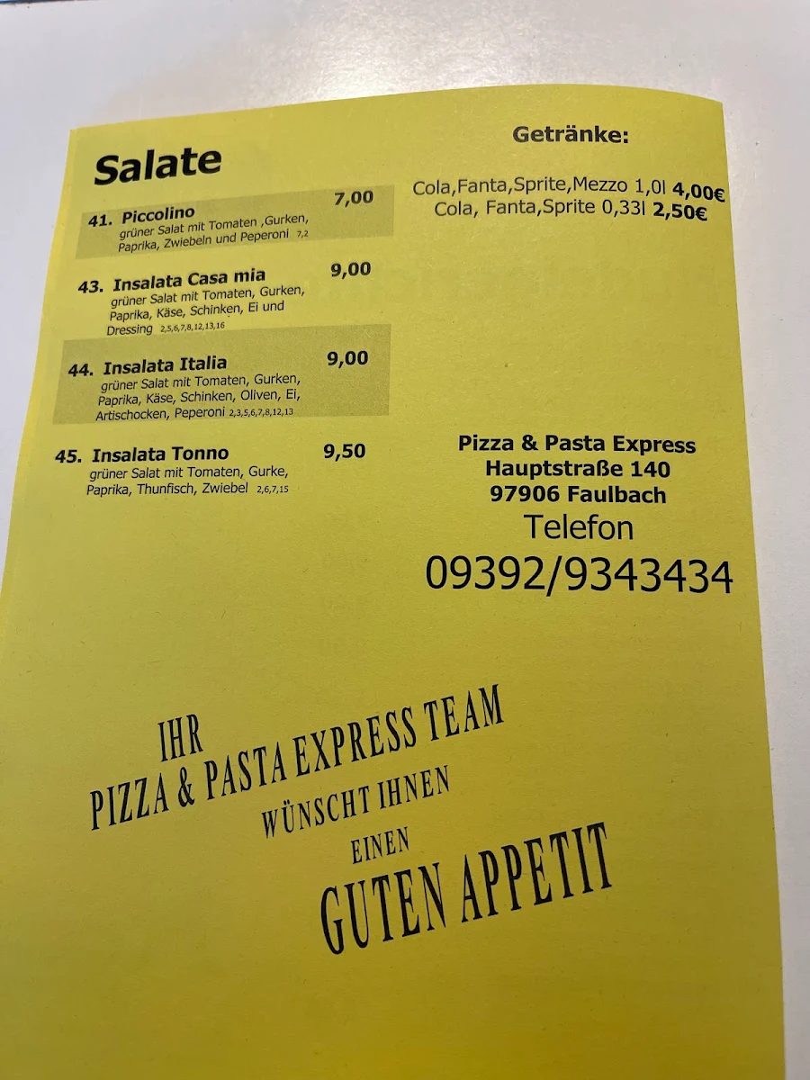 Speisekarte photo 2