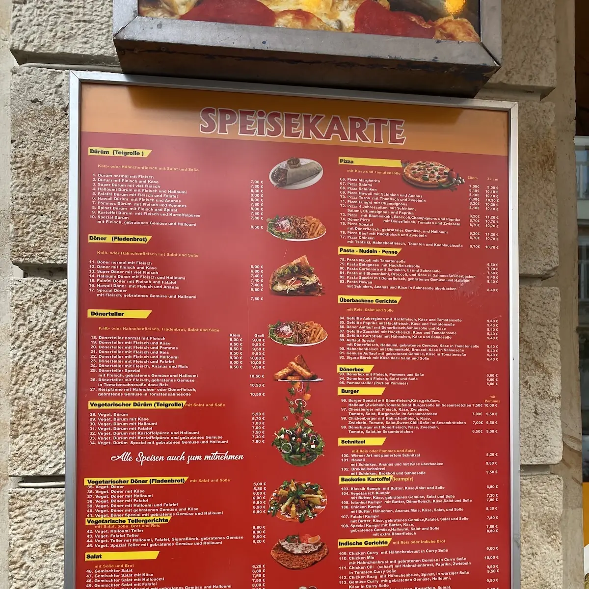 Speisekarte photo 1