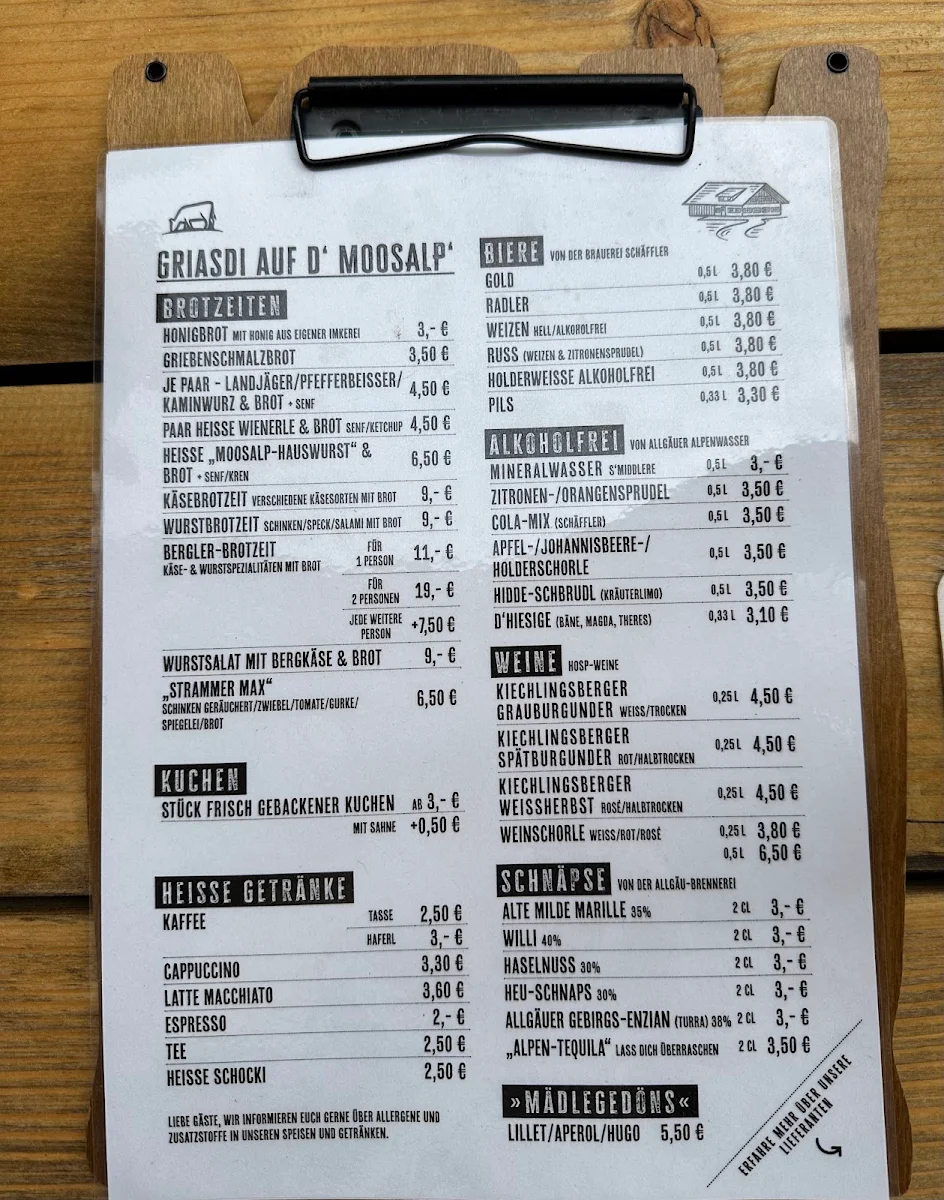 Speisekarte photo 3