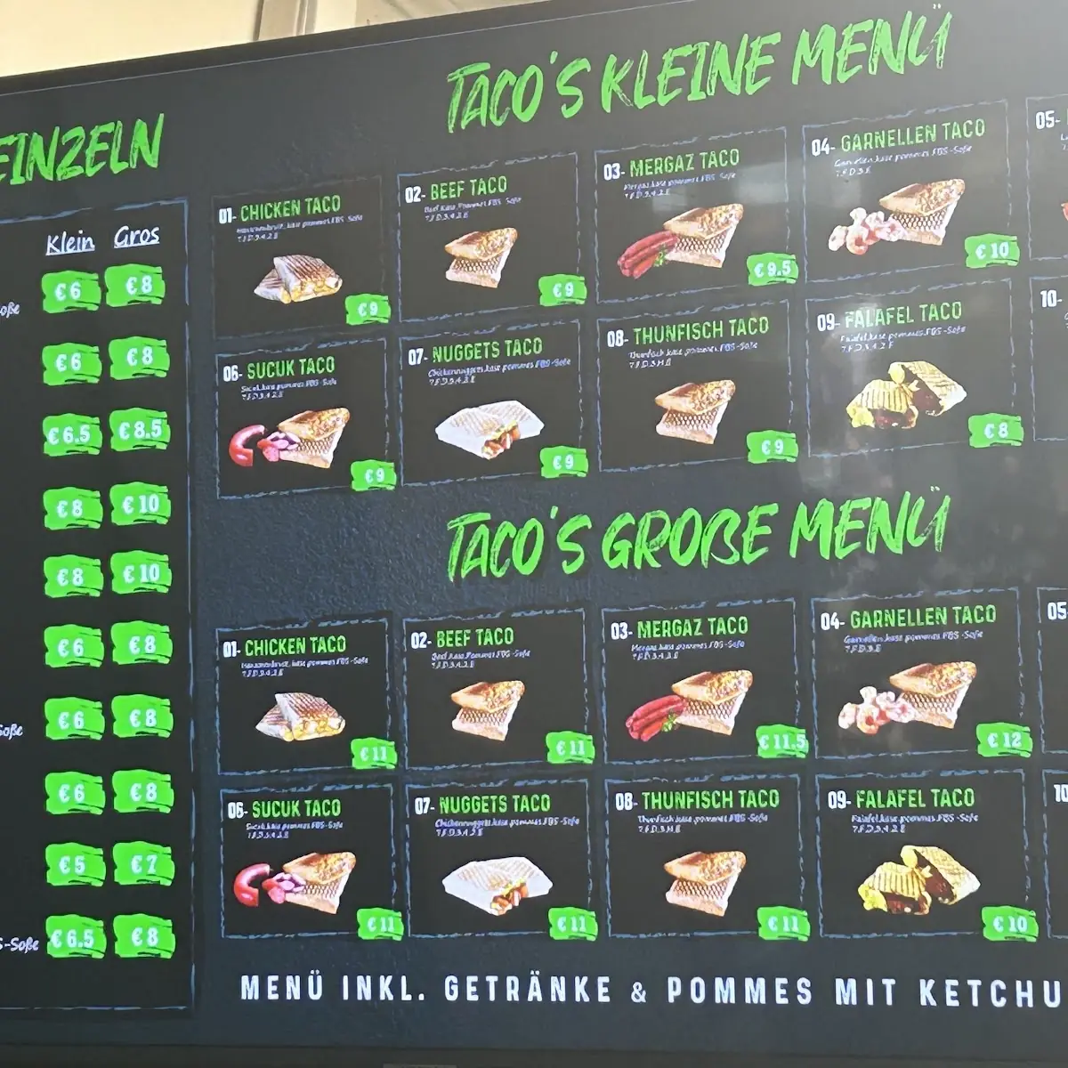 Speisekarte photo 2