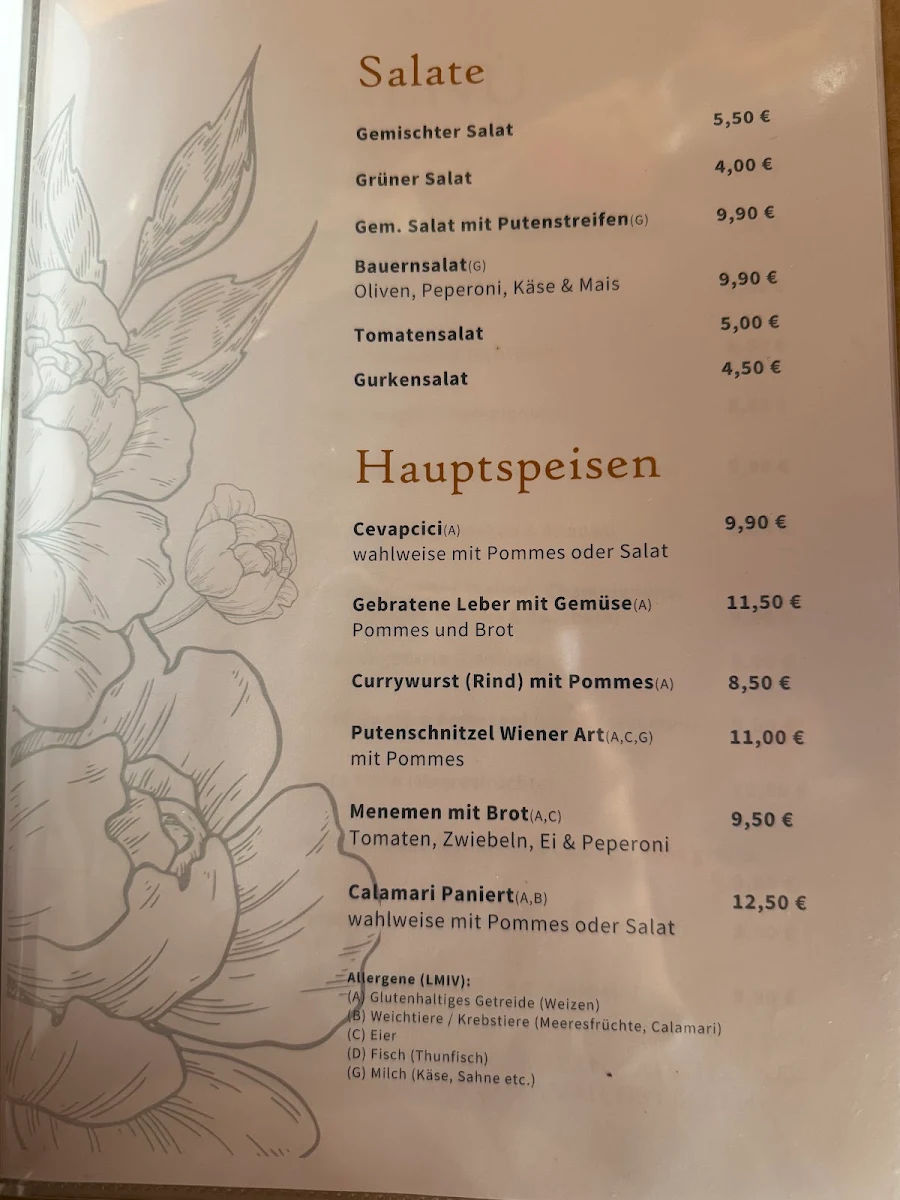 Speisekarte photo 3