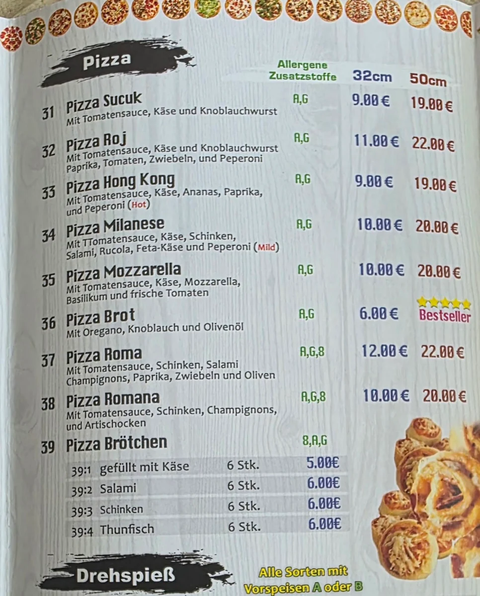 Speisekarte photo 1