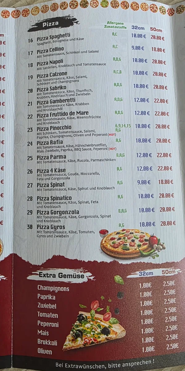 Speisekarte photo 2