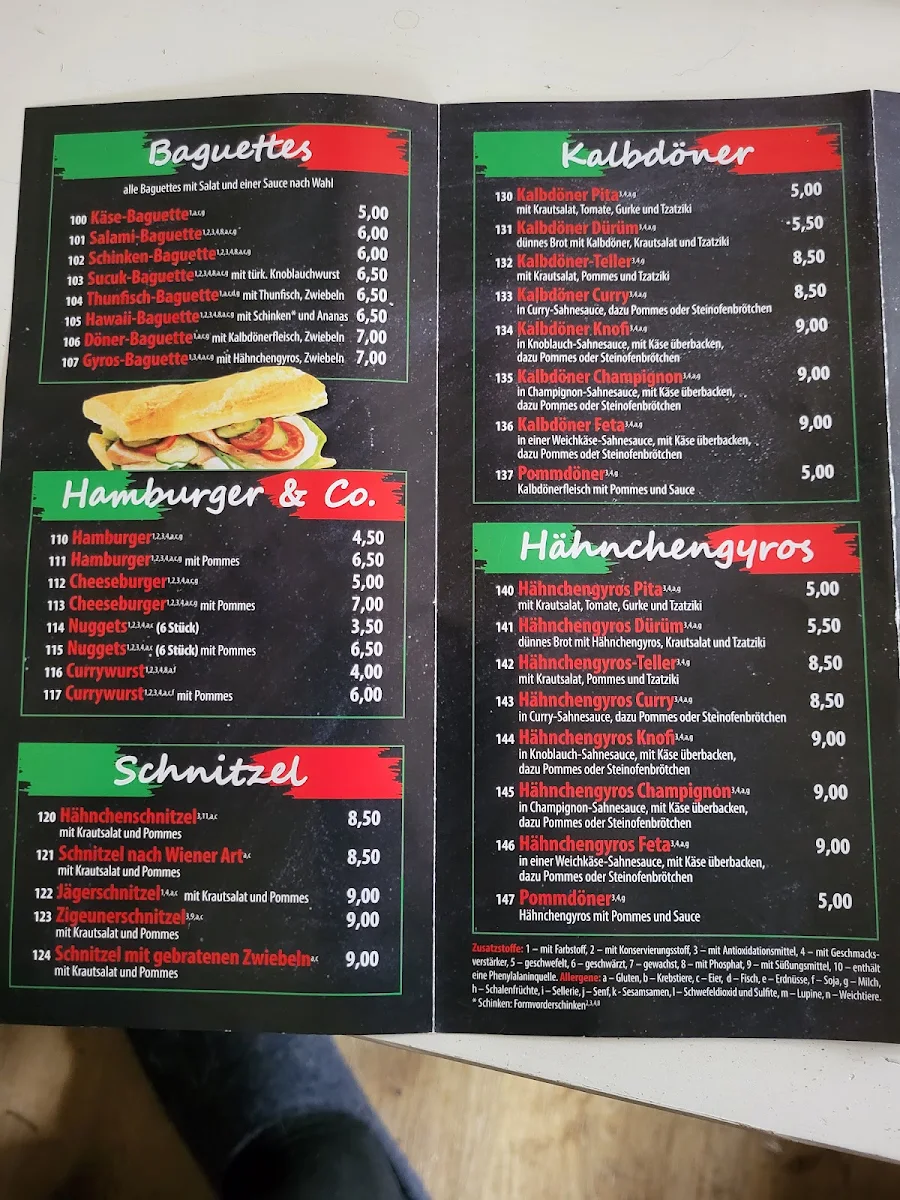Speisekarte photo 5