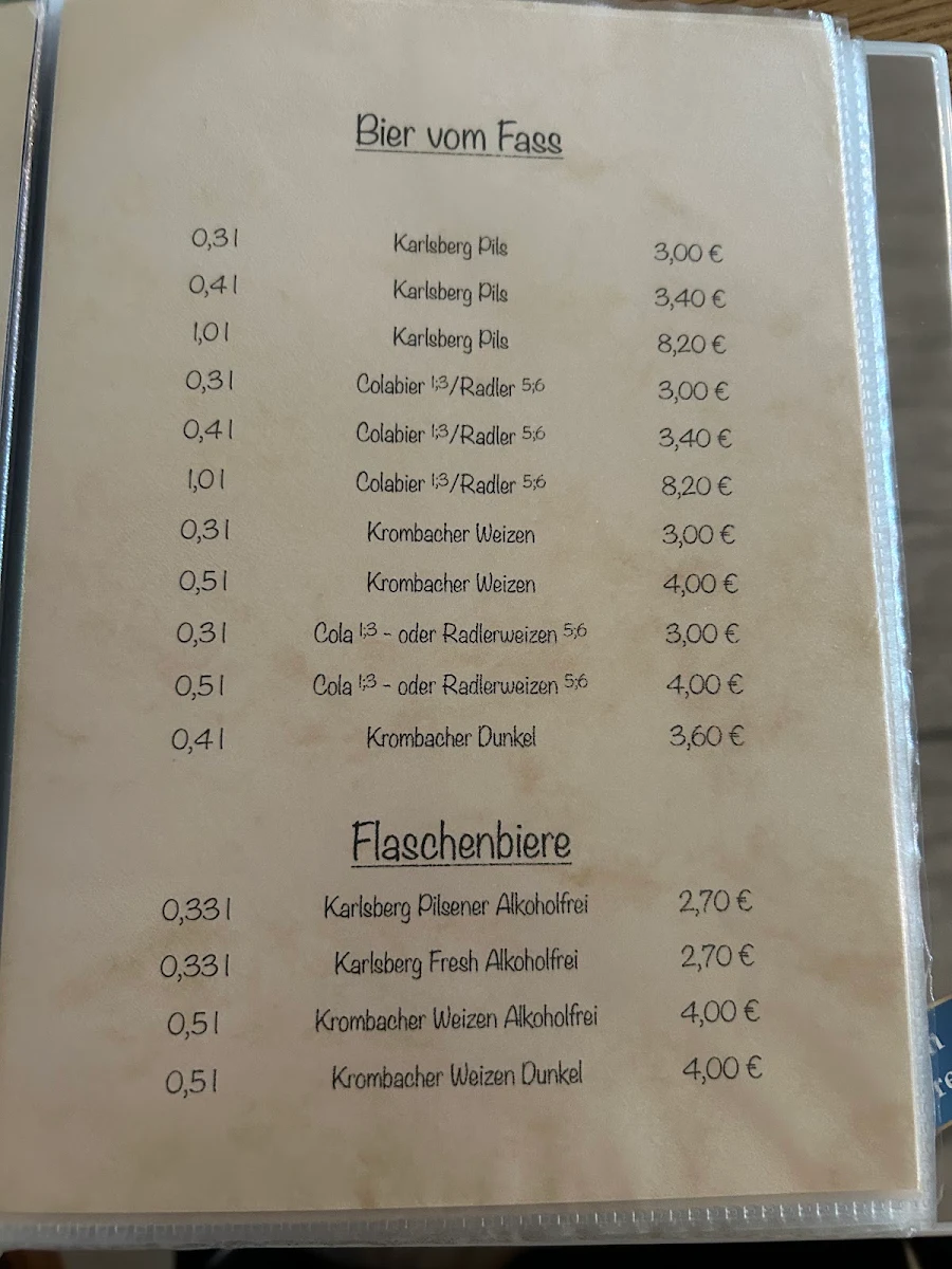 Speisekarte photo 1
