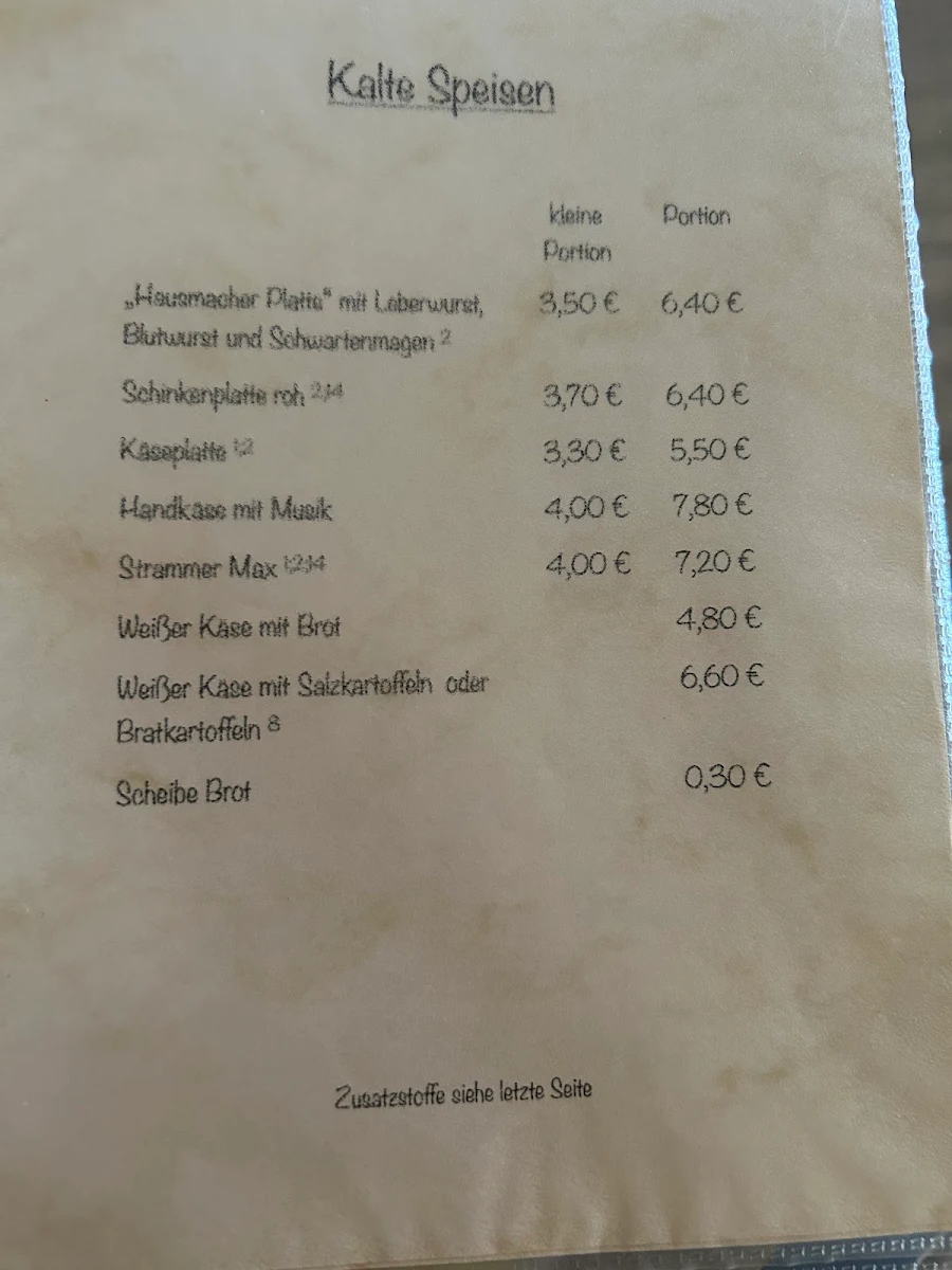 Speisekarte photo 4
