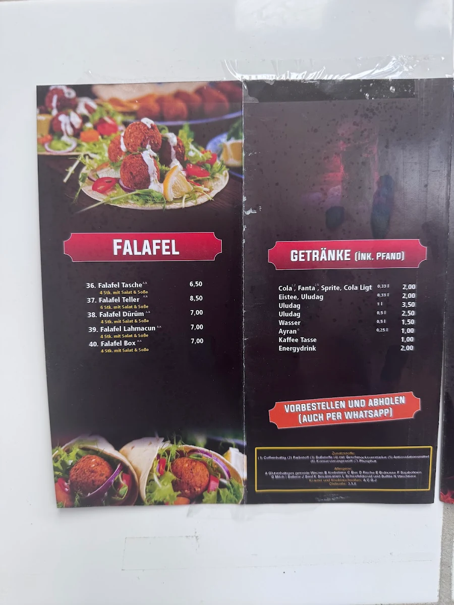 Speisekarte photo 2