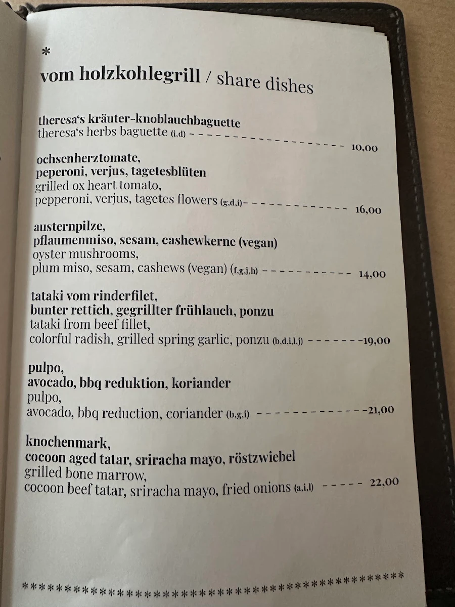 Speisekarte photo 1