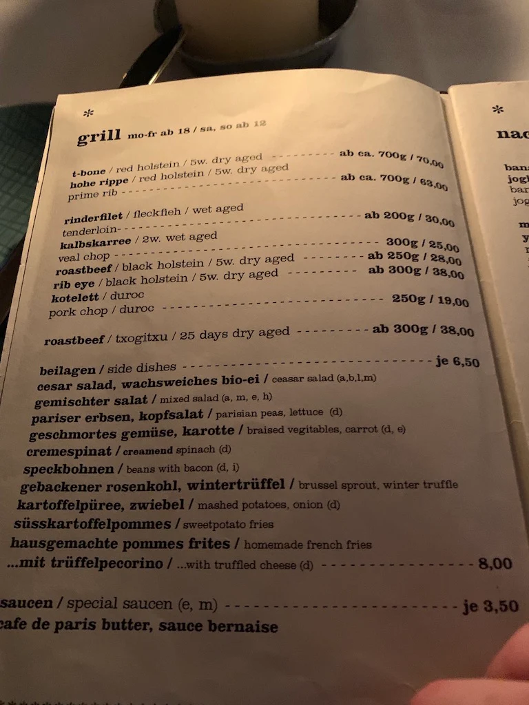 Speisekarte photo 10