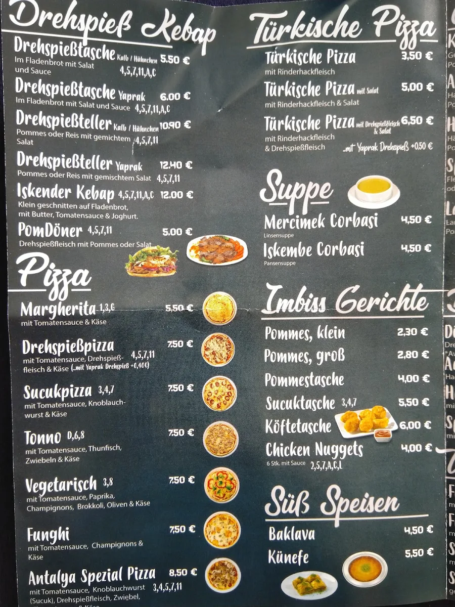 Speisekarte photo 2