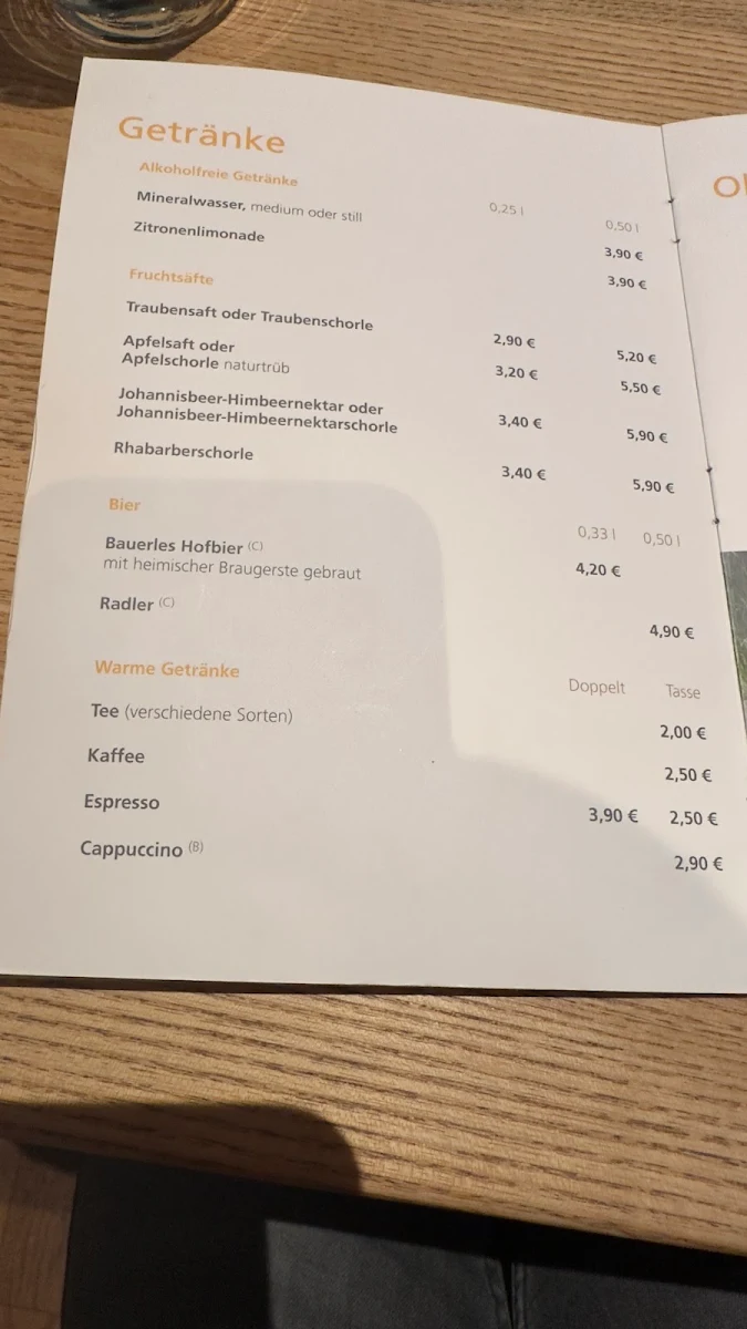 Speisekarte photo 8