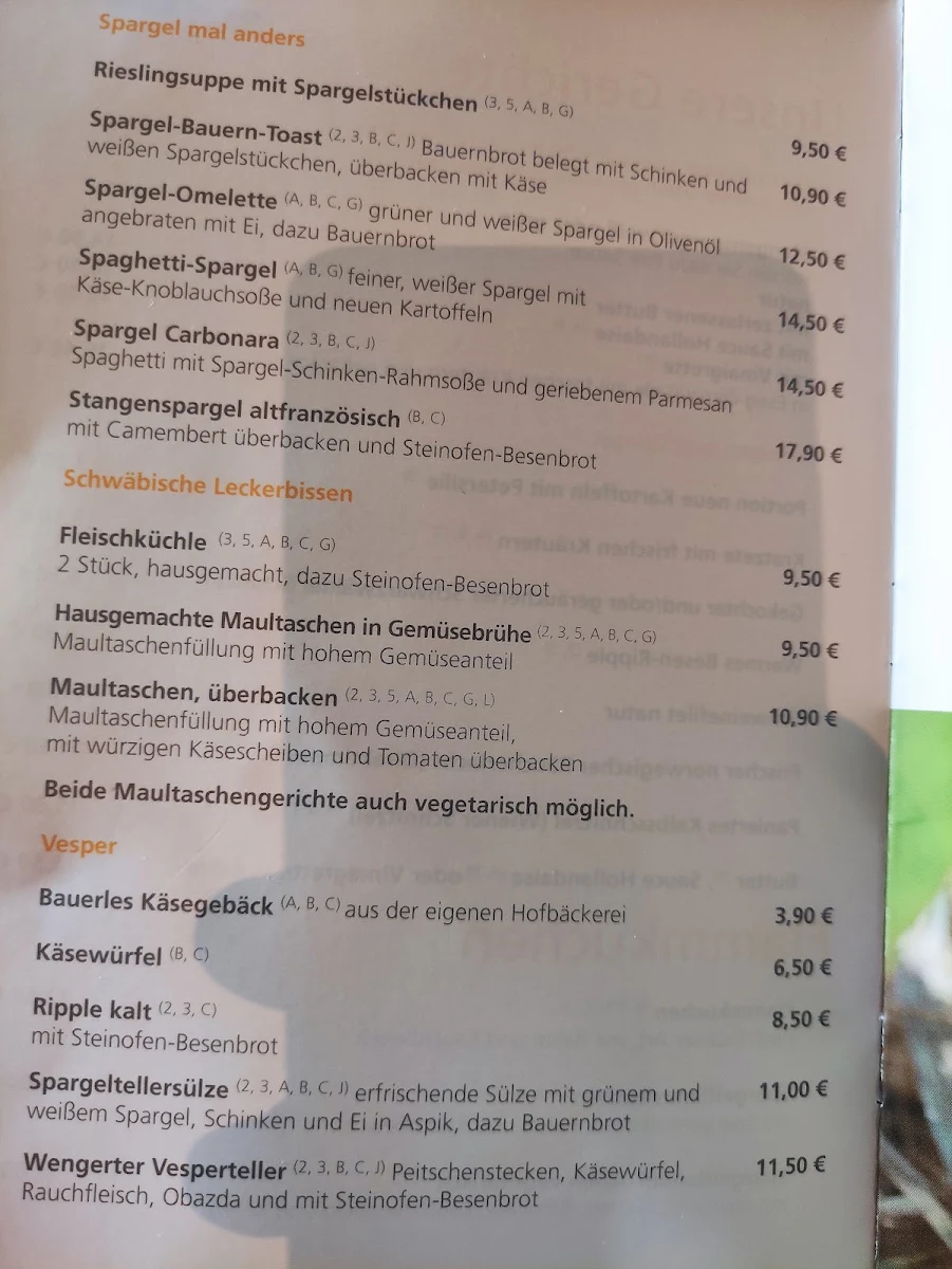 Speisekarte photo 9