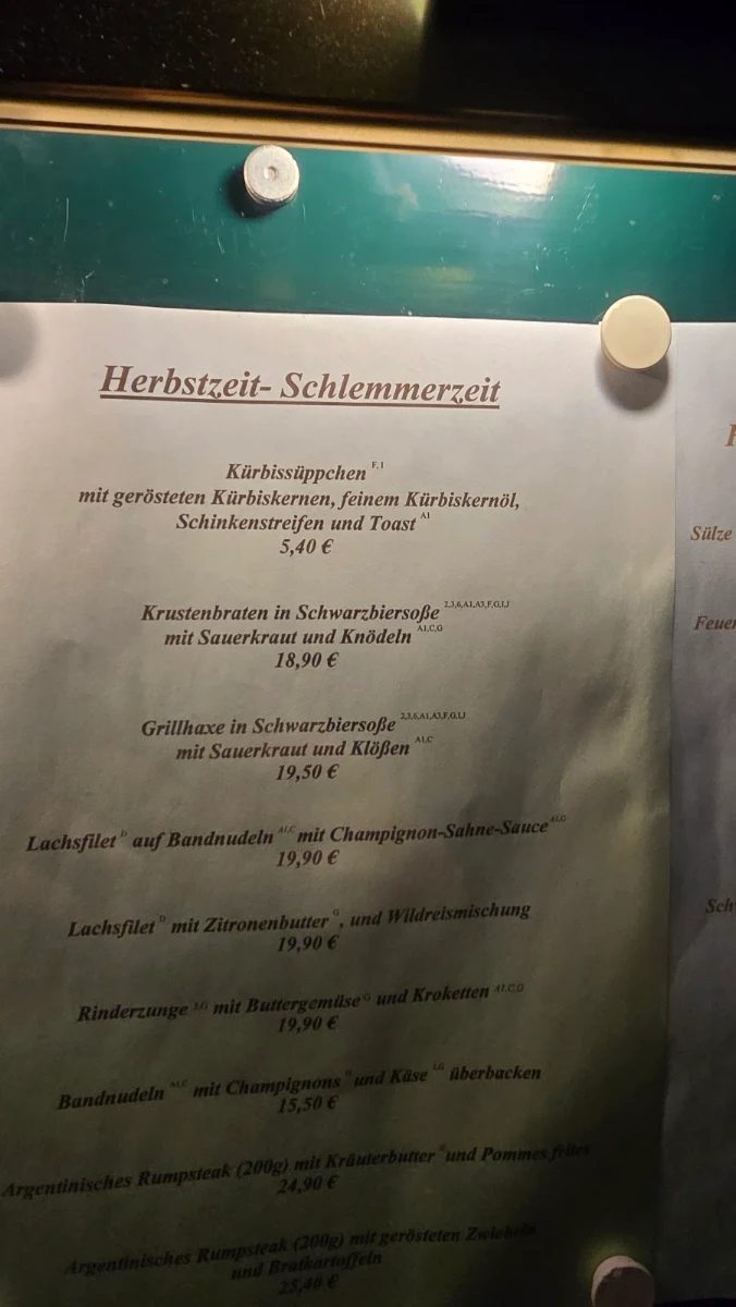Speisekarte photo 2