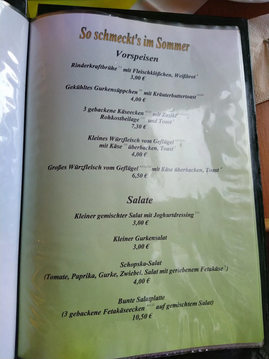 Speisekarte photo 6