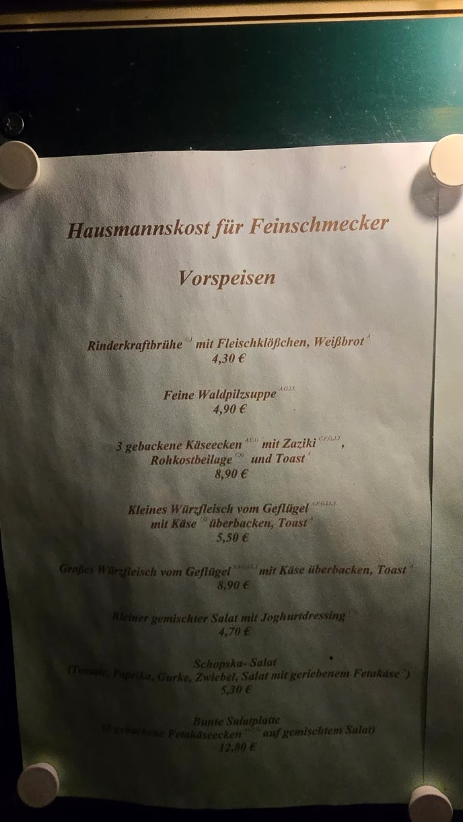 Speisekarte photo 8