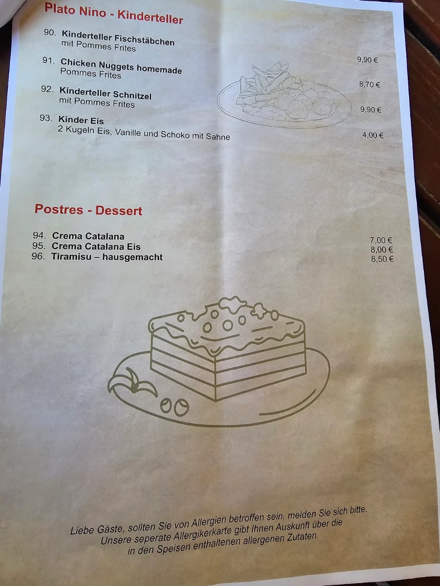 Speisekarte photo 6