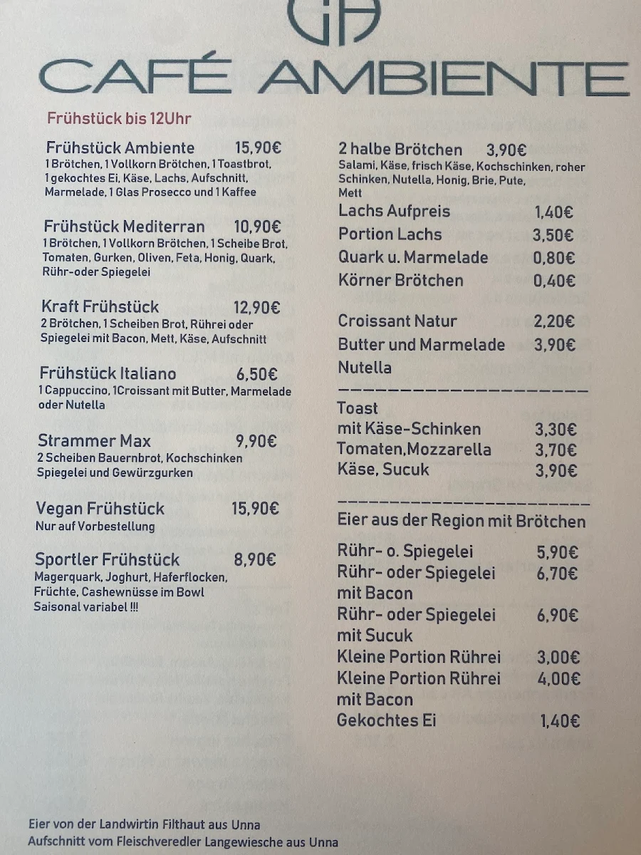 Speisekarte photo 4
