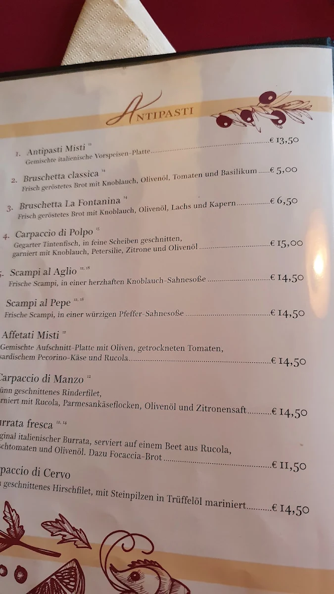 Speisekarte photo 1
