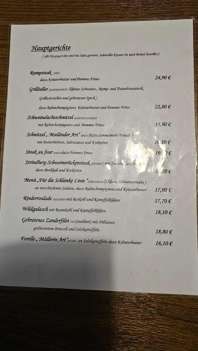 Speisekarte photo 1