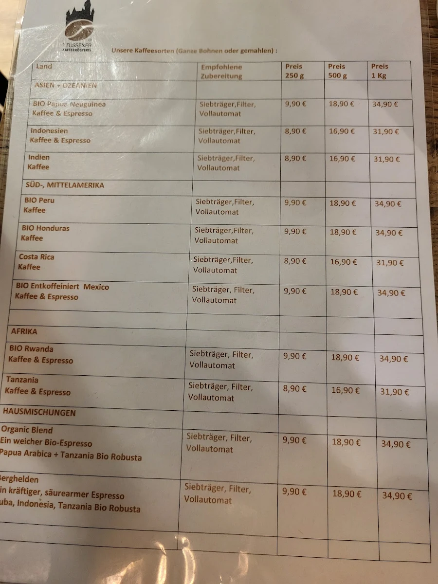 Speisekarte photo 2
