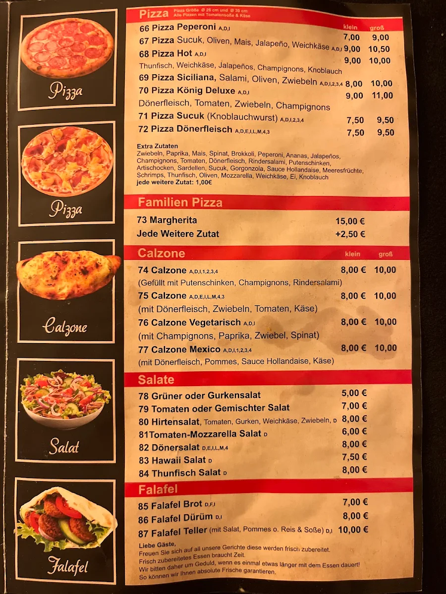 Speisekarte photo 2