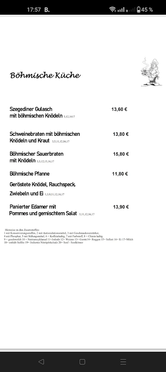 Speisekarte photo 1