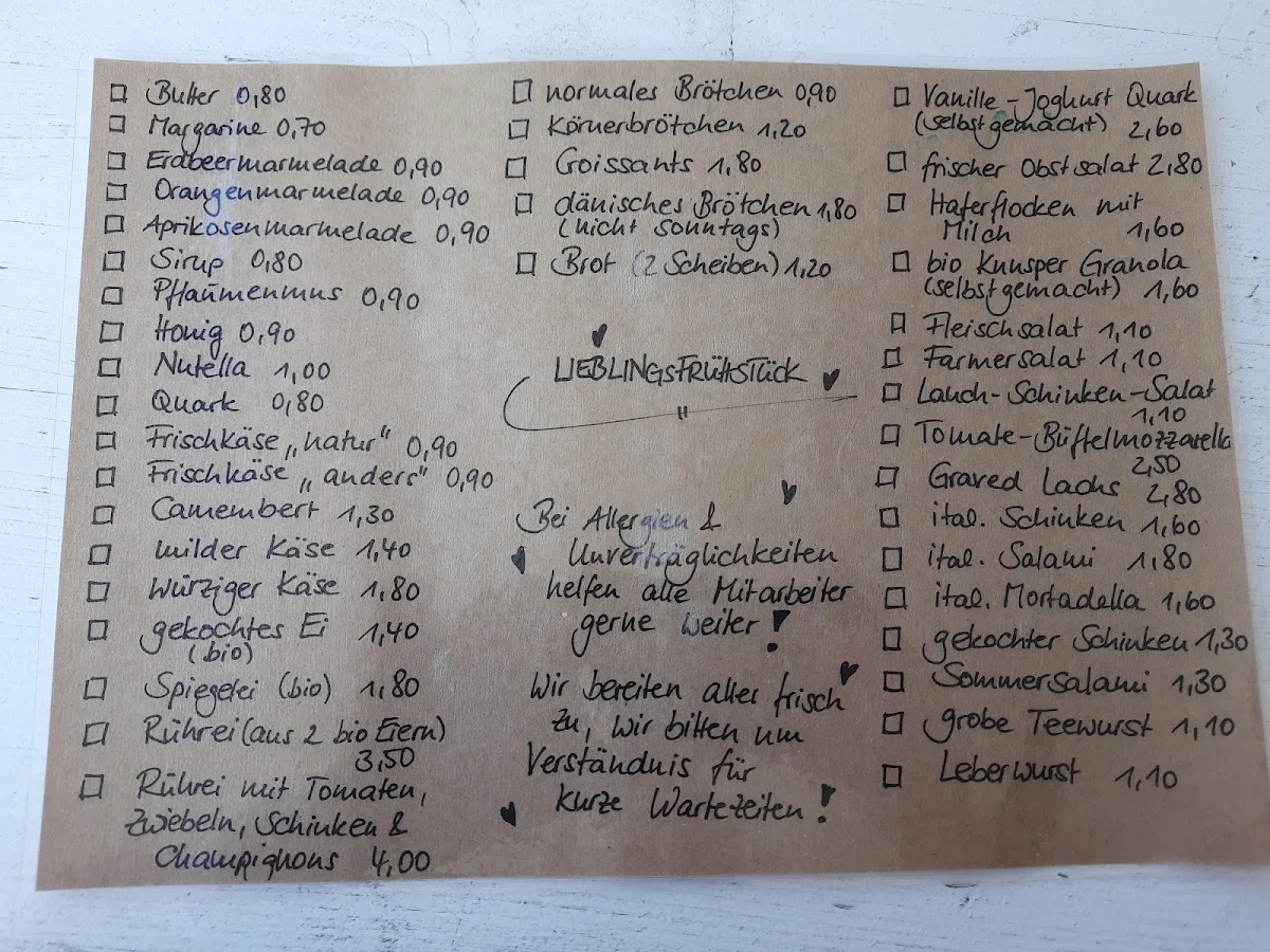 Speisekarte photo 1