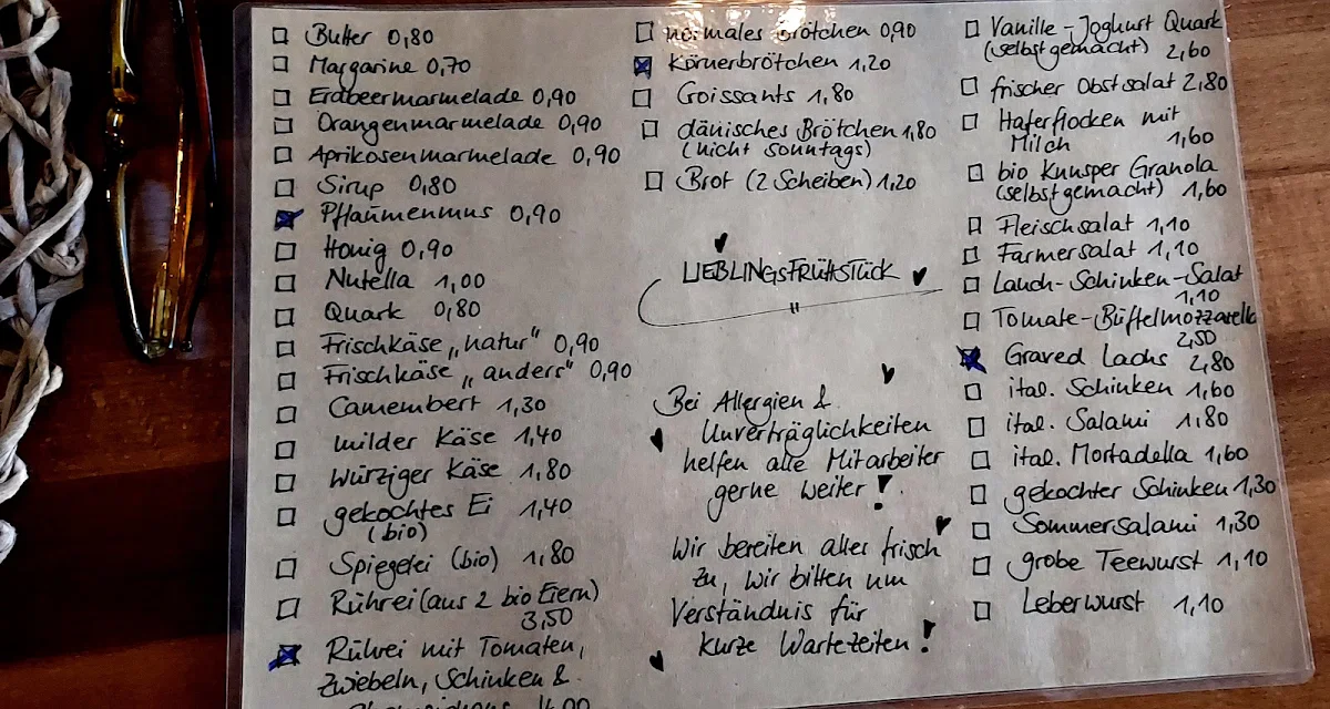 Speisekarte photo 2