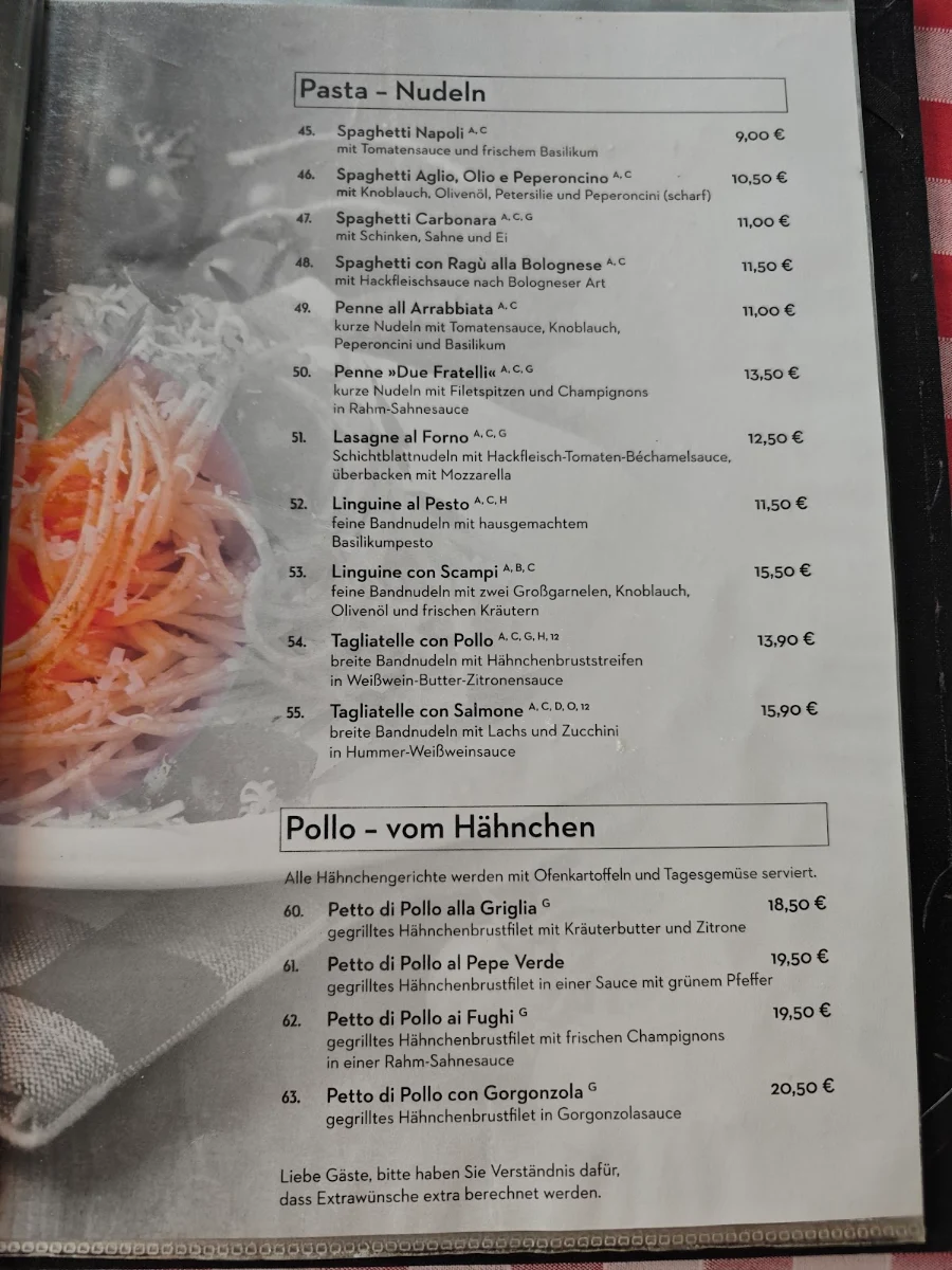 Speisekarte photo 5