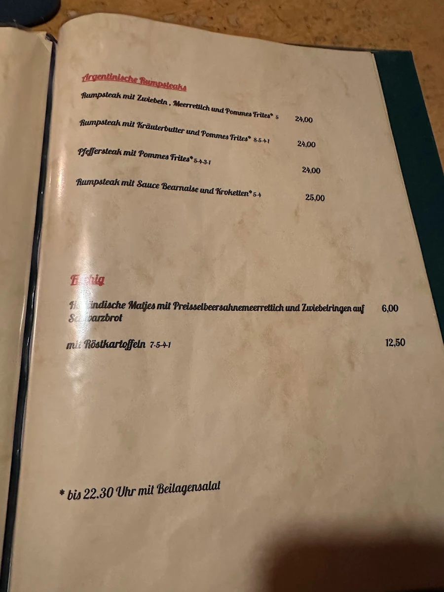 Speisekarte photo 2