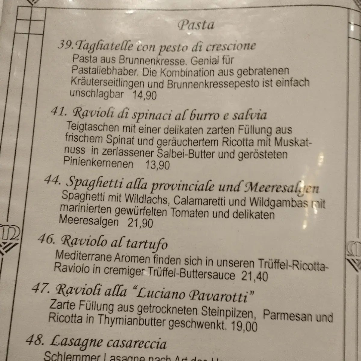 Speisekarte photo 3