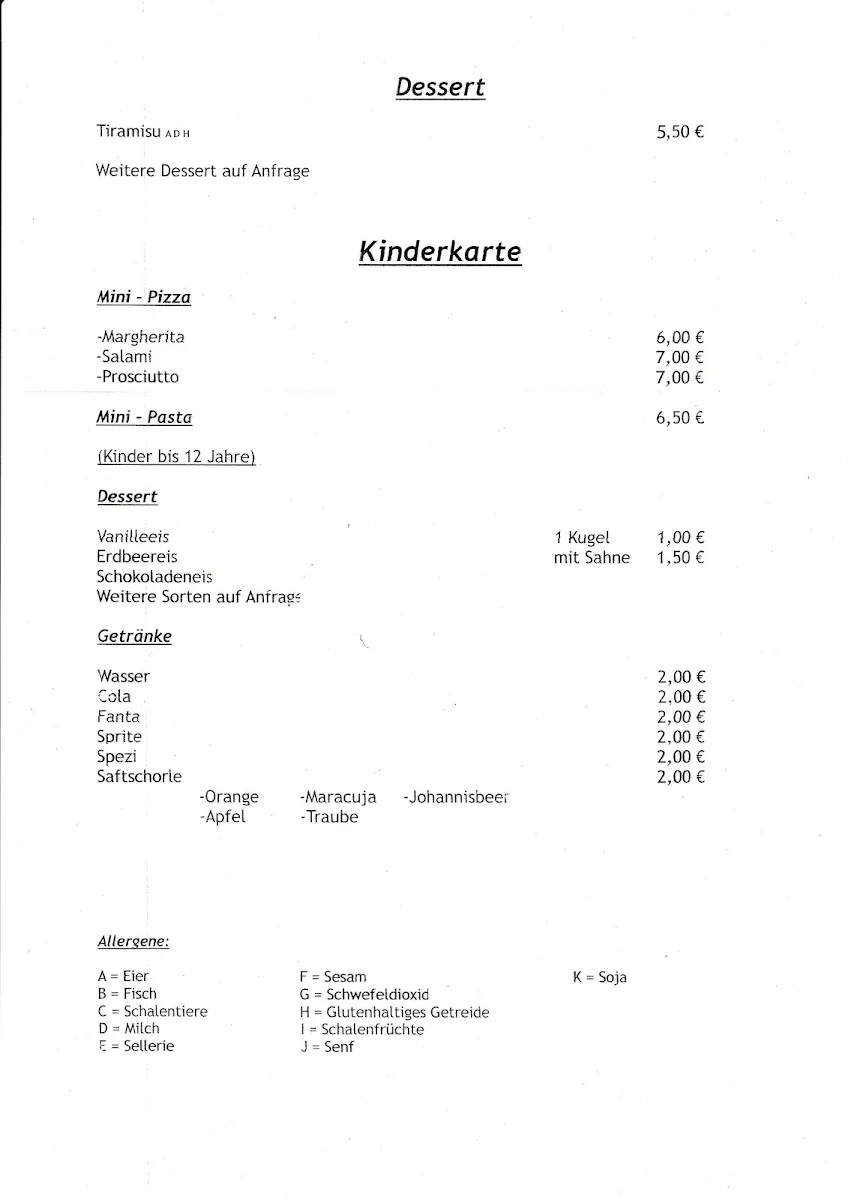 Speisekarte photo 2
