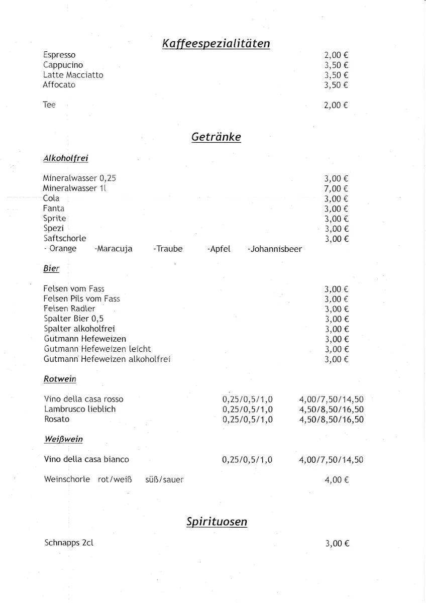 Speisekarte photo 4