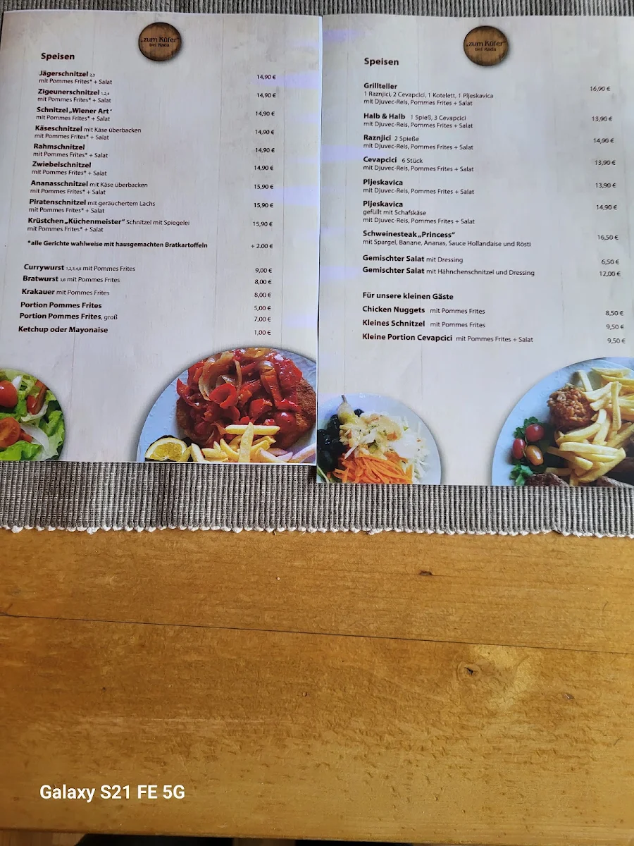 Speisekarte photo 1
