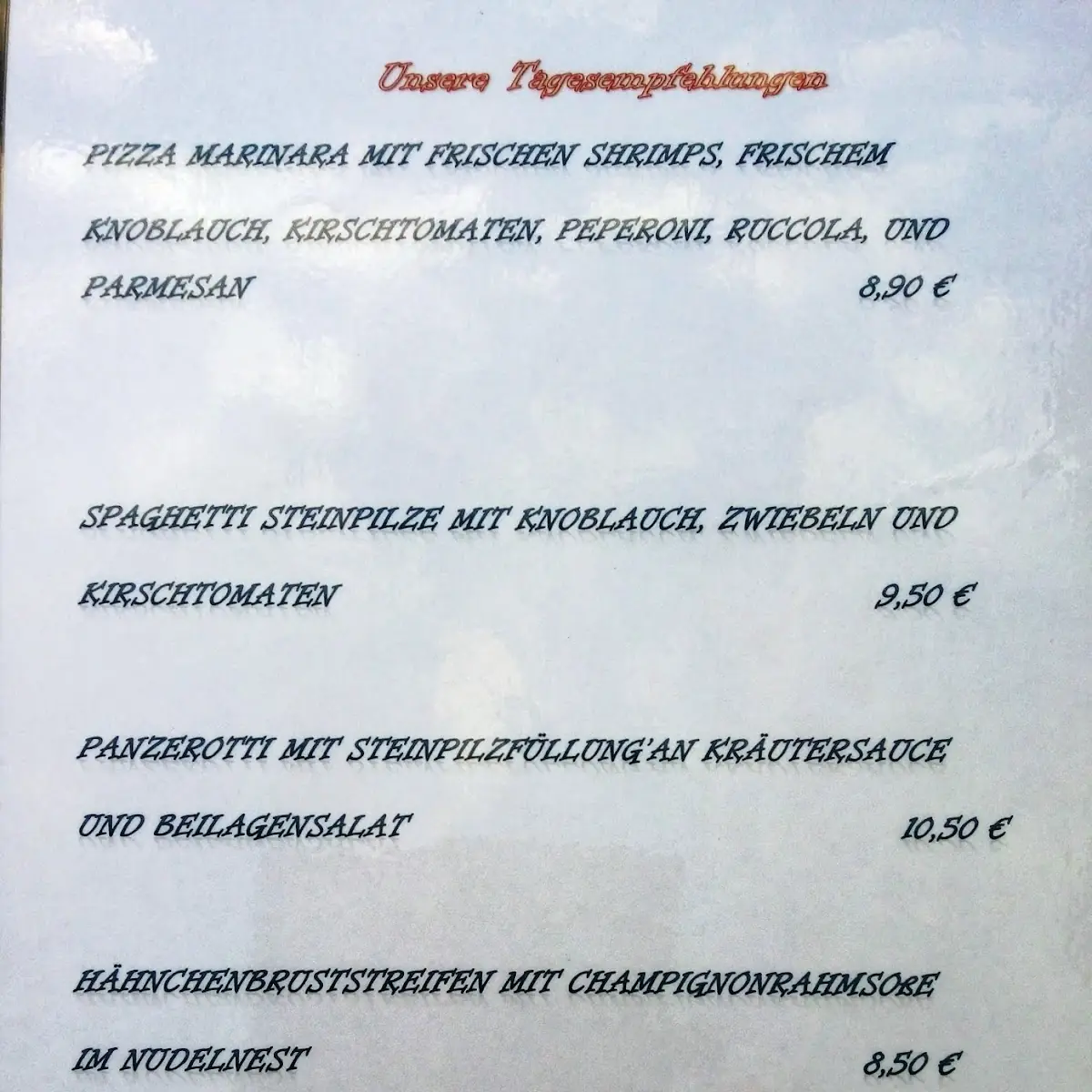 Speisekarte photo 8