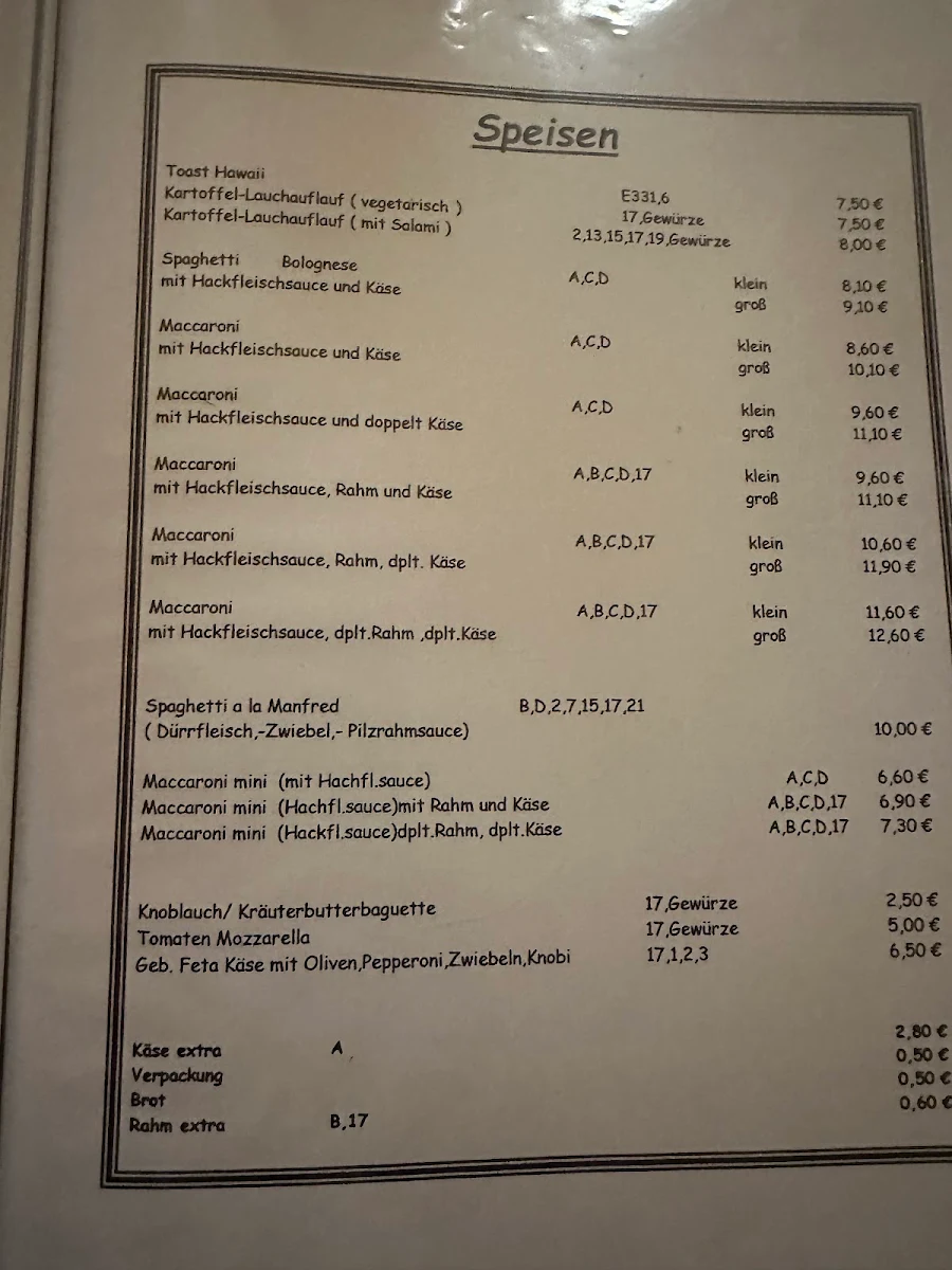 Speisekarte photo 5