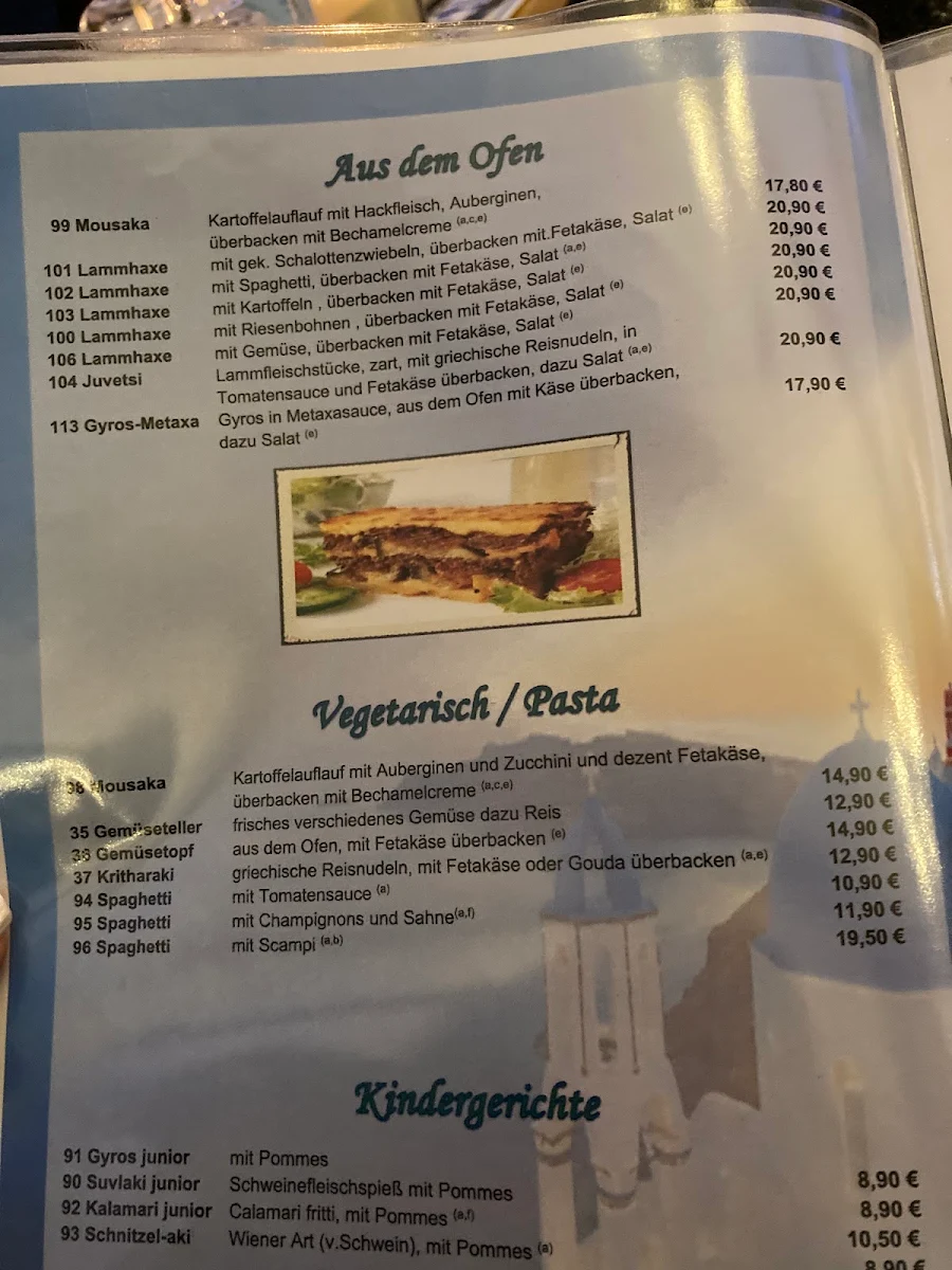 Speisekarte photo 2