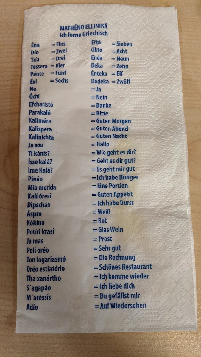 Speisekarte photo 5