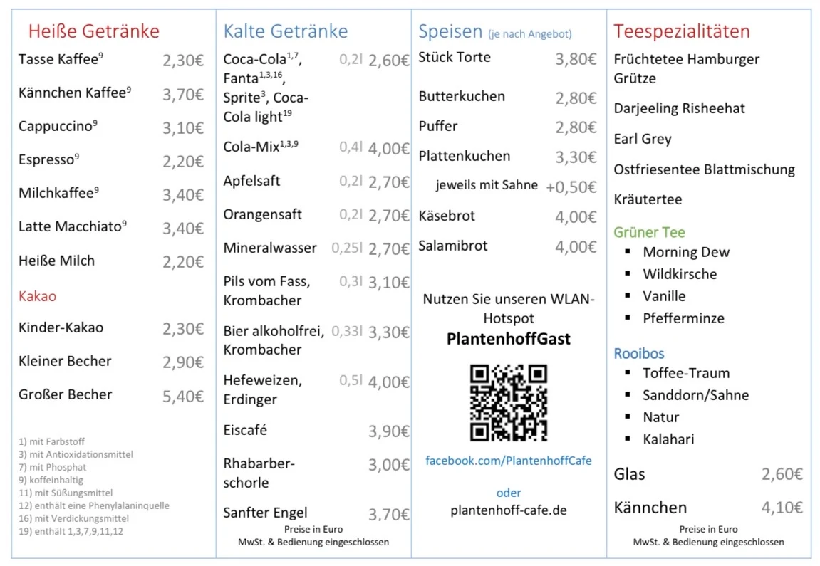 Speisekarte photo 1